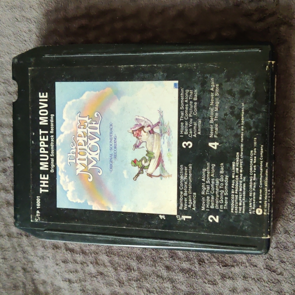 The Muppet Movie Original Soundtrack 8 Track Stereo 8 Album